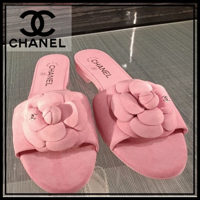 公式通販 - 人気アイテム多数 CHANEL サンダル 花型デザイン 靴