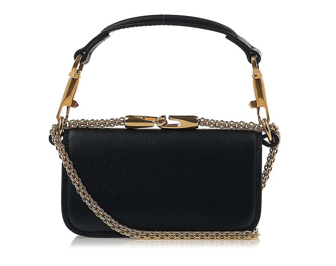 ★送料関税込★VALENTINO Vロゴ チェーン ショルダーバッグ ☆送料関税込☆VALENTINO Vロゴ チェーン ショルダーバッグ