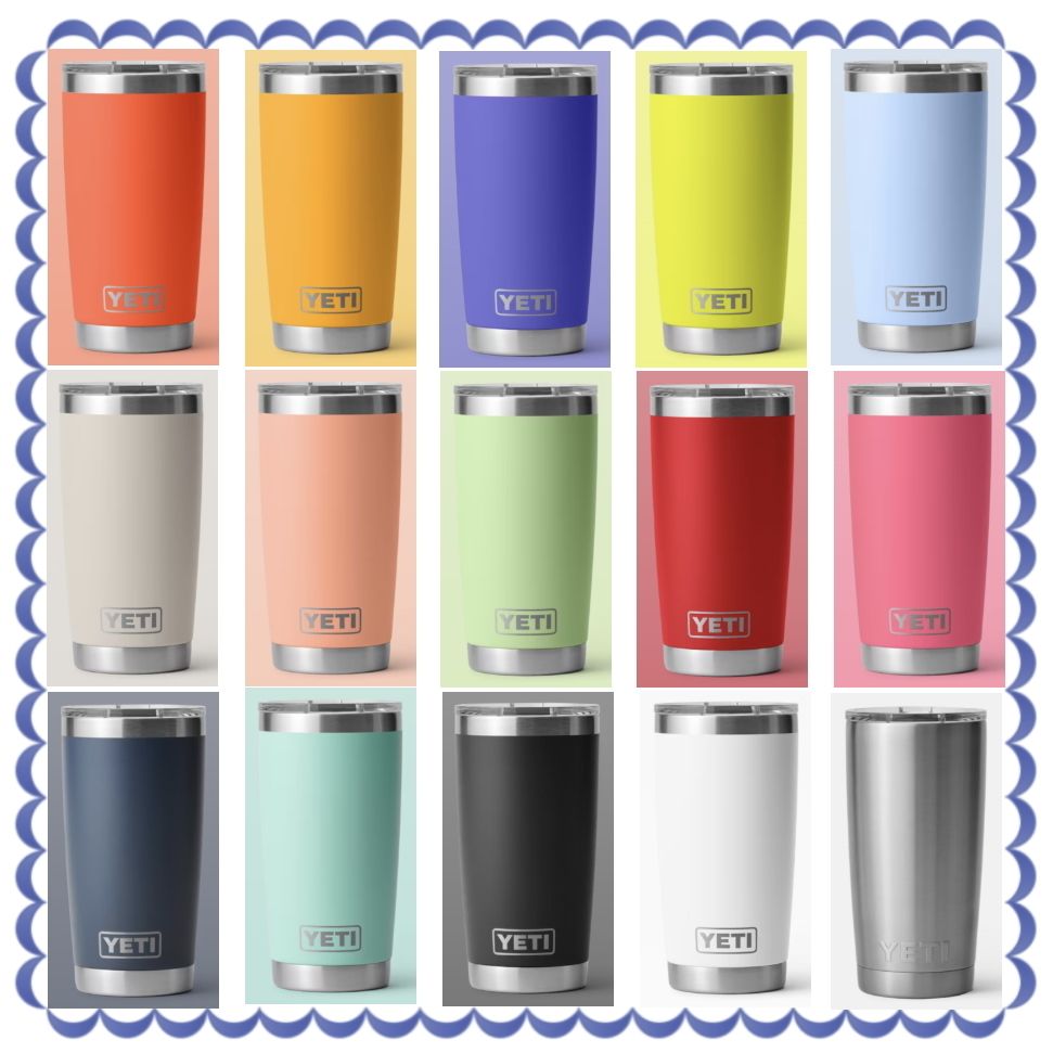 YETI タンブラー RAMBLER 20 OZ TUMBLER 590mL 二重壁真空断熱