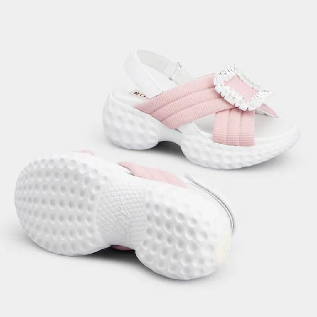 VERY掲載 Roger Vivier◆Viv' Run クリスタル付き 厚底サンダル VERY掲載 Roger Vivier◇Viv' Run クリスタル付き 厚底サンダル