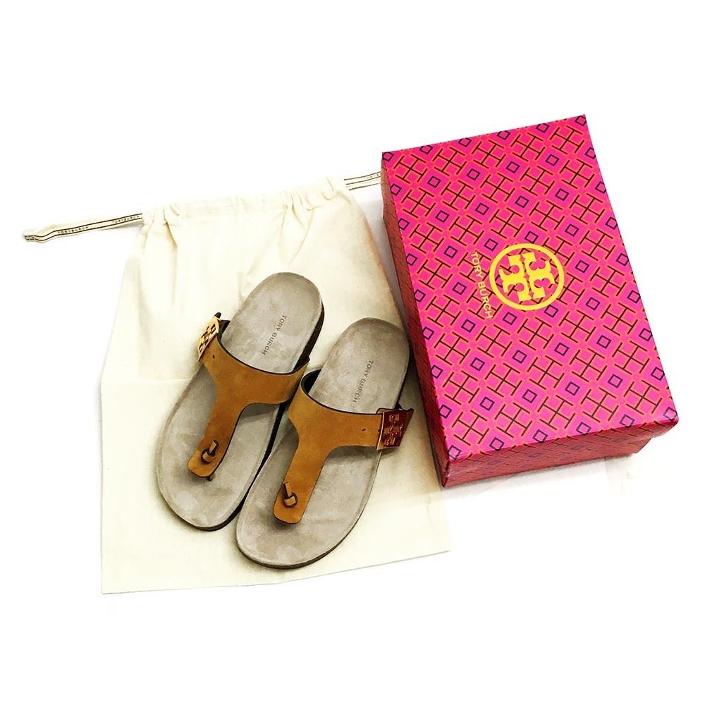 【国内即発】TORY BURCH 150910 201 メロー トングサンダル 新品 TORY BURCH 決算セール☆全品5%OFFクーポン☆15日迄