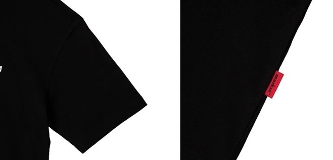 MARKMxCORNER PIZZA JOINT]ROUND LOGO HALF T-SHIRTS☆大人気