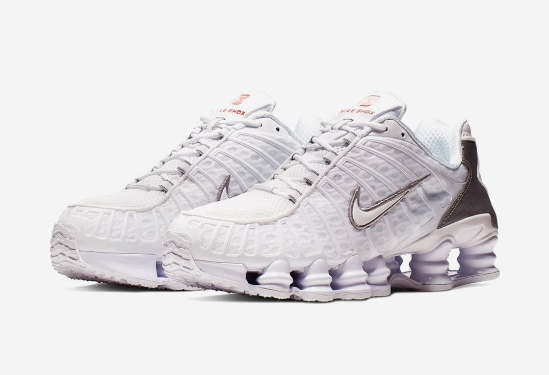 ナイキ】SHOX TL WHITE/ MAX ORANGE ☆送料・関税込☆ (Nike