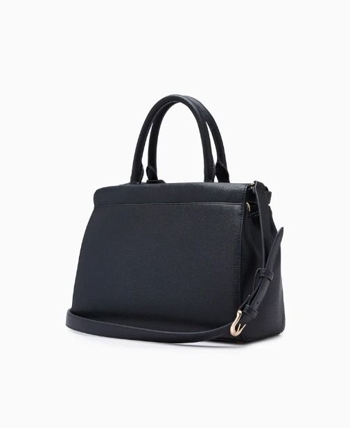 LYN 2WAY シンプル ラージトートバッグ 鍵チャーム ロゴ 大人