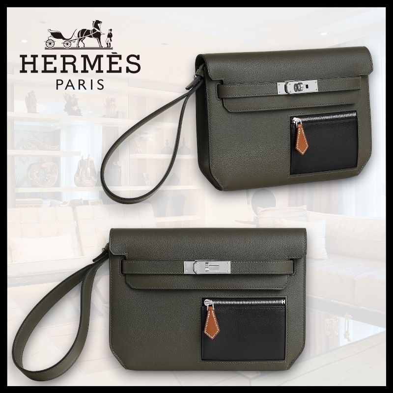 HERMES エルメス ケリーデペッシュ38 ビジネスバッグ ボックス