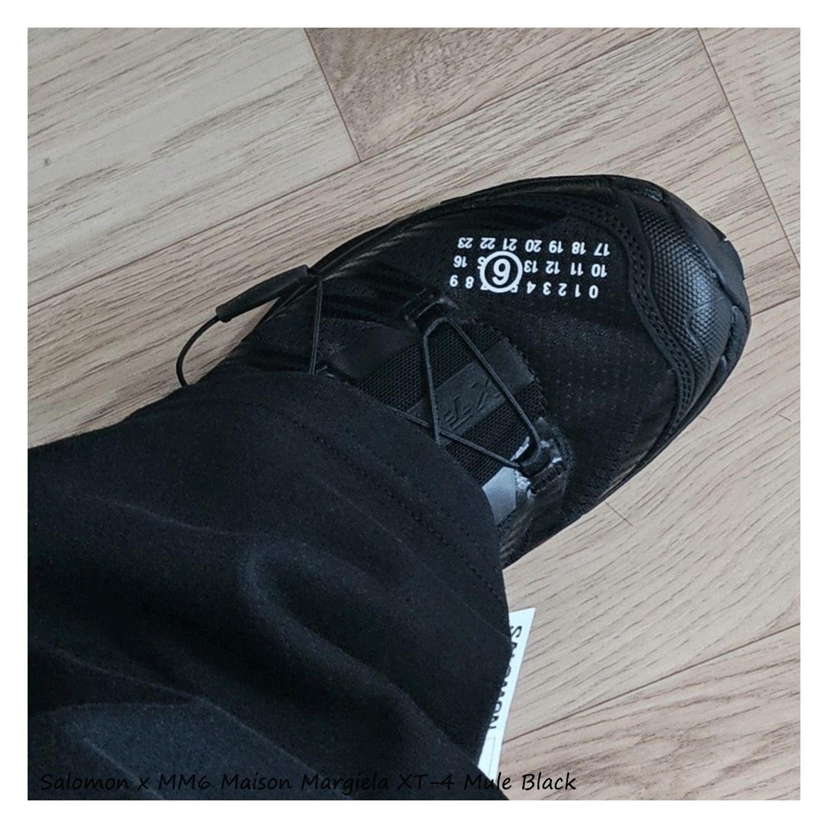 Salomon x MM6 Maison Margiela XT-4 Mule Black (Salomon