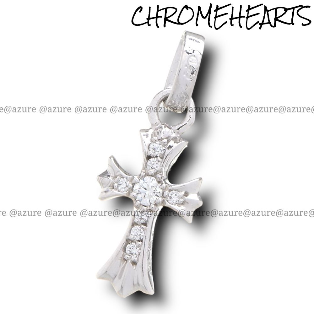 クロエ Joyce ロングチャーム セラミック ペンダント 小物霆 直営 インボイス無修正♪CH◇ CHクロス Diamond チャーム/WG