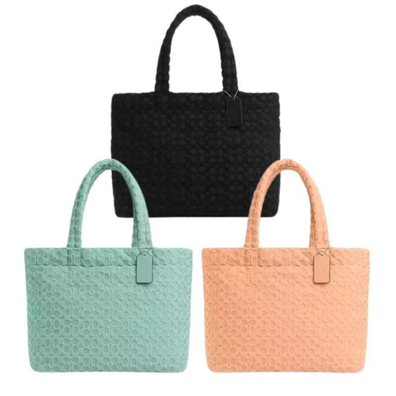 ◆COACH 最新作◆シグネチャー テリー トートバッグ/3色◆ ◇COACH 最新作◇シグネチャー テリー トートバッグ/3色