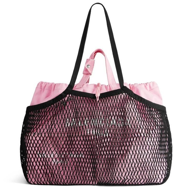 24-25新作 バレンシアガ 24/7 ラージ トートバッグ ピンク BALENCIAGA】LARGE TOTE BAG 24/7 ラージ トートバッグ