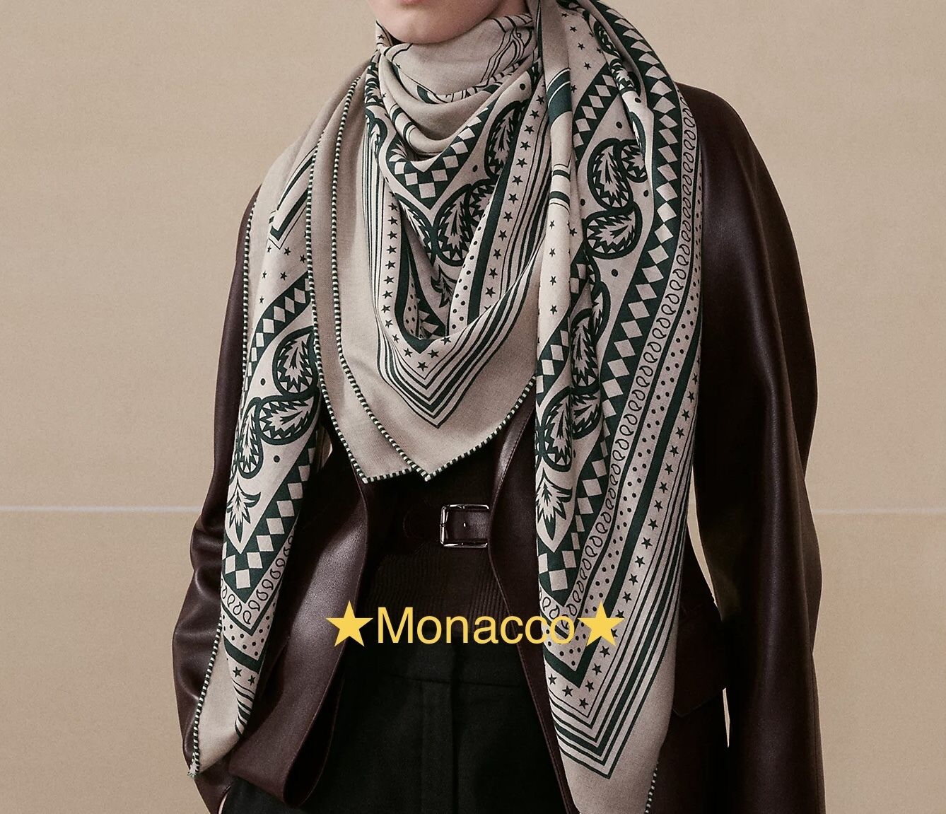 超最新 カシシル☆Hermes☆Les Roues de Phaeton Bandana 140