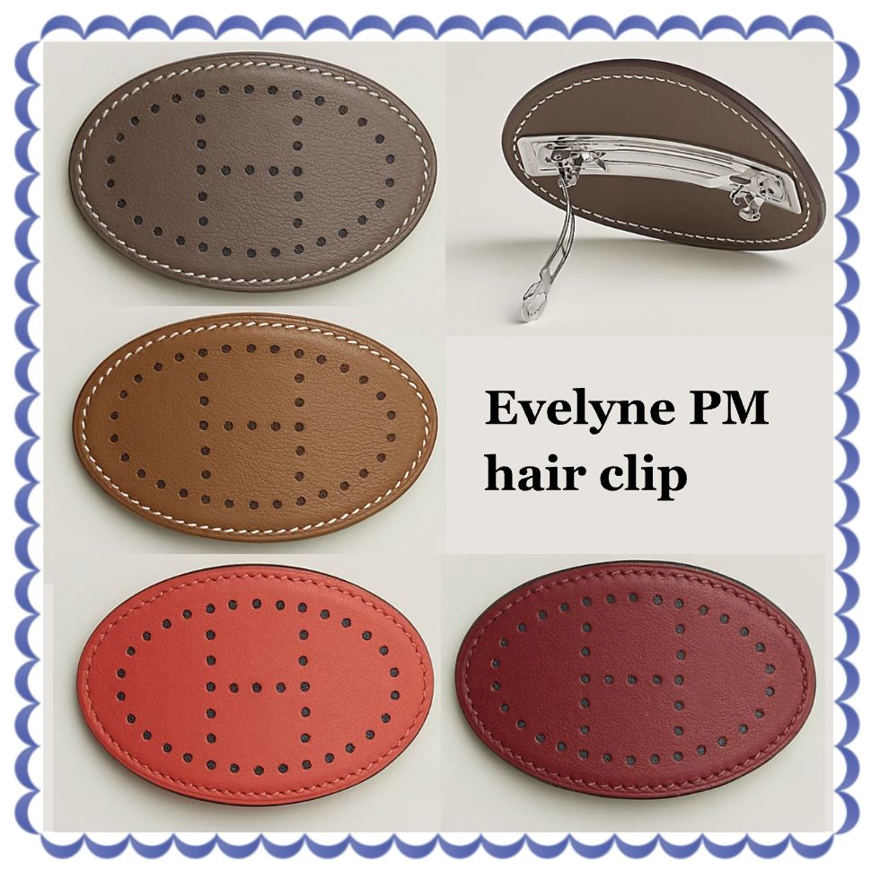 エルメス】バレッタ Barrette Tri Maillon PM ヘアクリップ