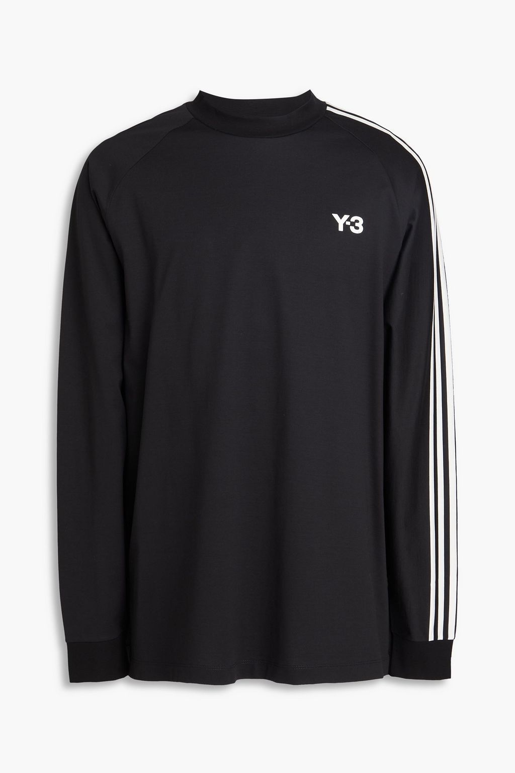 Y-3ワイスリー/ロングスリーブロゴTシャツ ブラック Y-3 ワイスリー ロングスリーブTシャツ M MESH 3 LS TEE JL8309