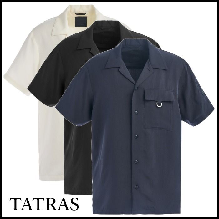 すぐ届く【TATRAS】BONDIOシャツ TATRAS 国内買付 BONDIO ボンディオ ボックスシルエットシャツ