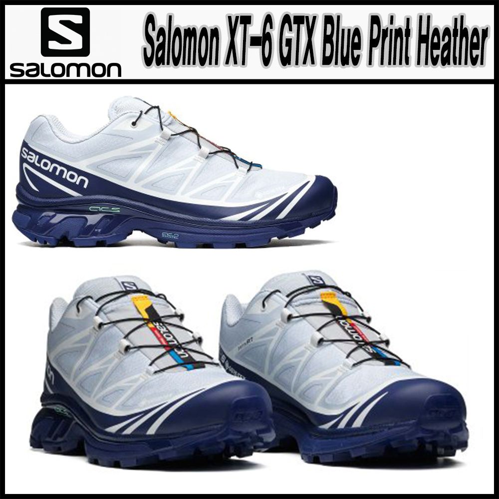 ☆SALOMON☆Salomon XT-6 GTX Blue Print Heather☆送料・関税込