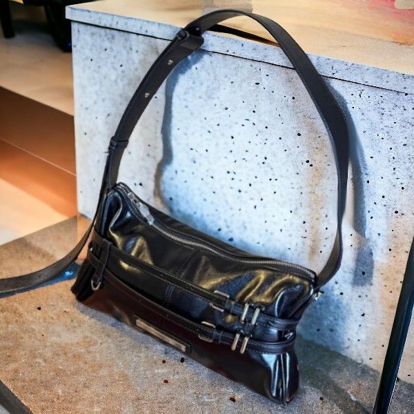 Matin Kim】DOUBLE BELTED STRAP MINI BAG マーティンキム