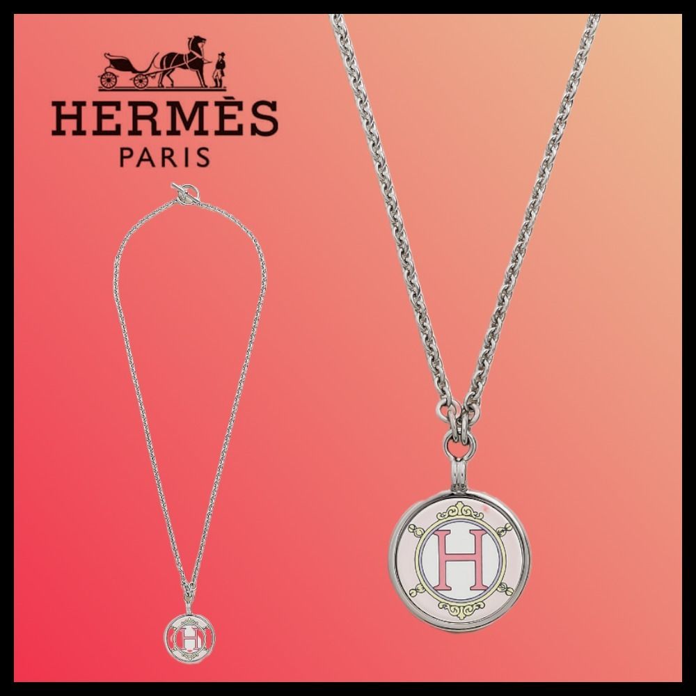 HERMES】エルメス『メダイユ ブラゾン ペンダント ネックレス PM