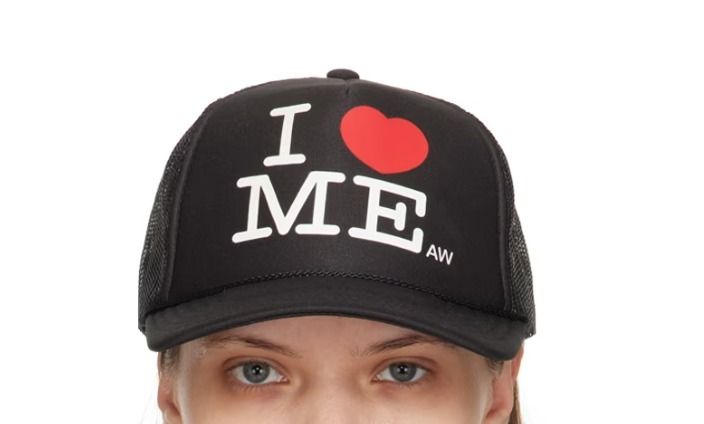 Black 'Care' Cap by Ashley Williams on Sale