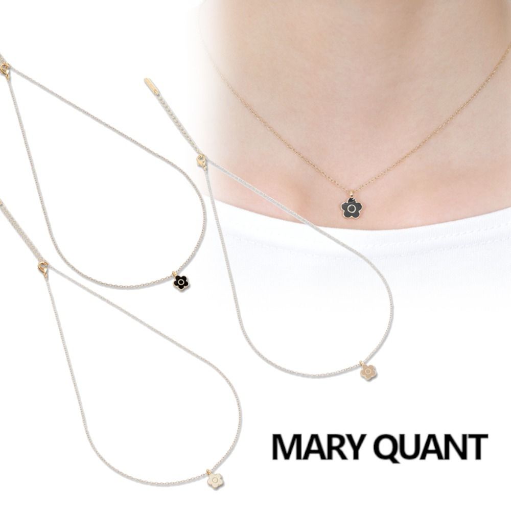 すぐ届く☆MARY QUANT ネックレス デイジー 華やか♪ ギフトに