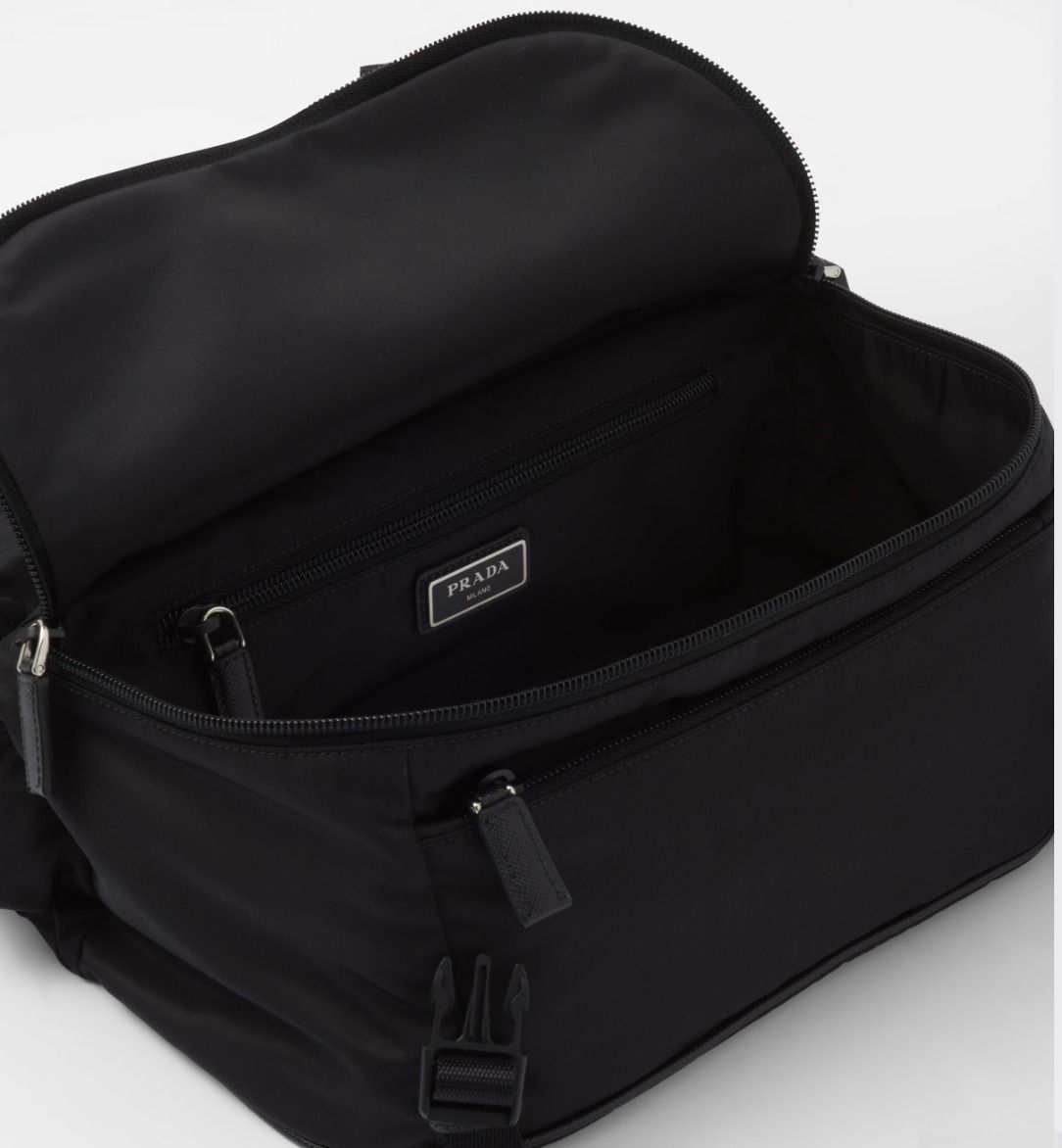 ショルダーもウエストにも☆PRADA☆Re-Nylon/サフィアーノレザー