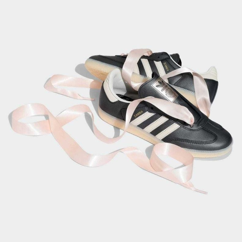 Adidas Samba OG Core Black X Off White サンバ レース リボン Adidas Samba OG Core Black Off White ☆サンバ リボンレース
