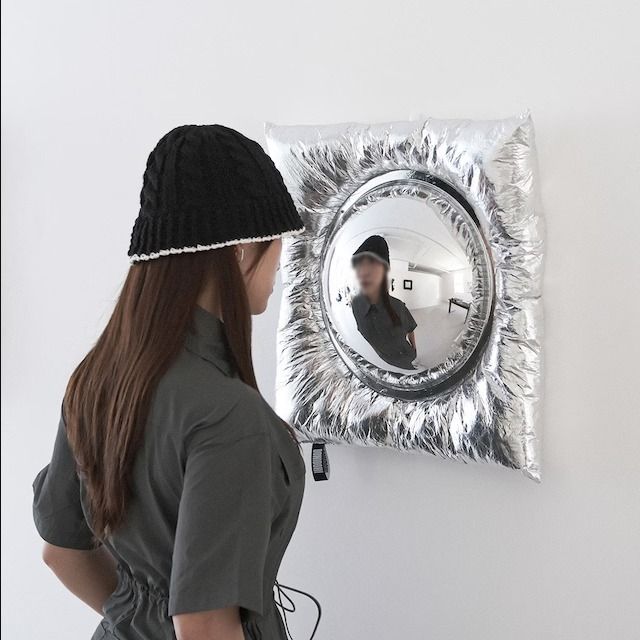 ミラー・鏡・姿見 [DOKIDOKI] Egg Toast Mirror Small (2 Colors) Egg Toast Mirror _ 2color - Shop DOKIDOKI Other - Pinkoi