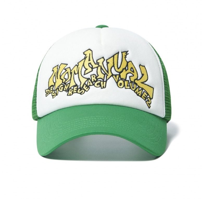 ★韓国の人気★【NOMANUAL】★V2 TRUCKER CAP★キャッ.プ★ ☆韓国の人気☆【NOMANUAL】☆V2 TRUCKER CAP☆キャッ.プ