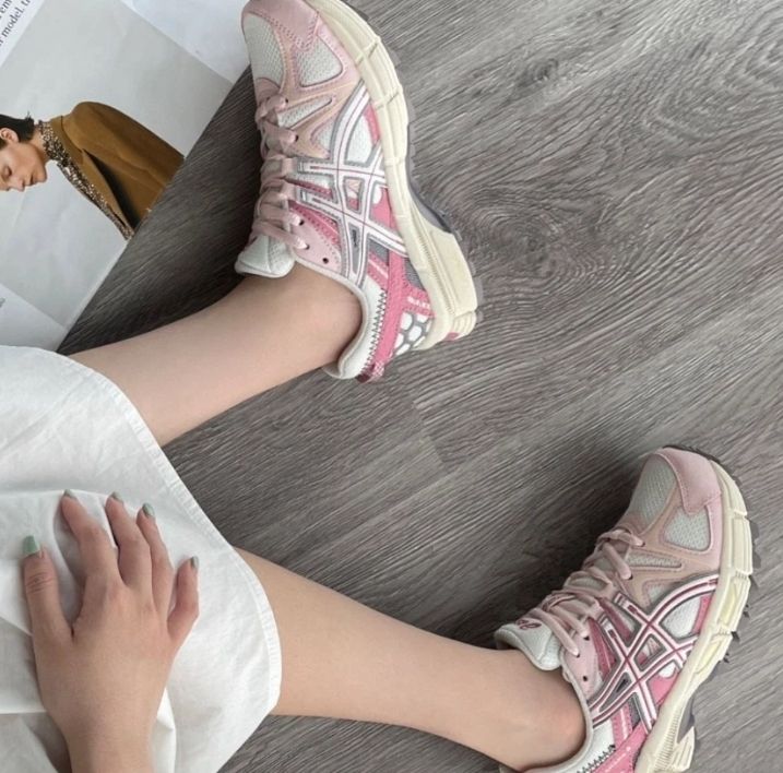 ASICS【送料込】大人気☆(W)Gel-Kahana 8 White Pink Asics Gel-Kahana 8 Cream Pink Women's US W 6.5 - POIZON