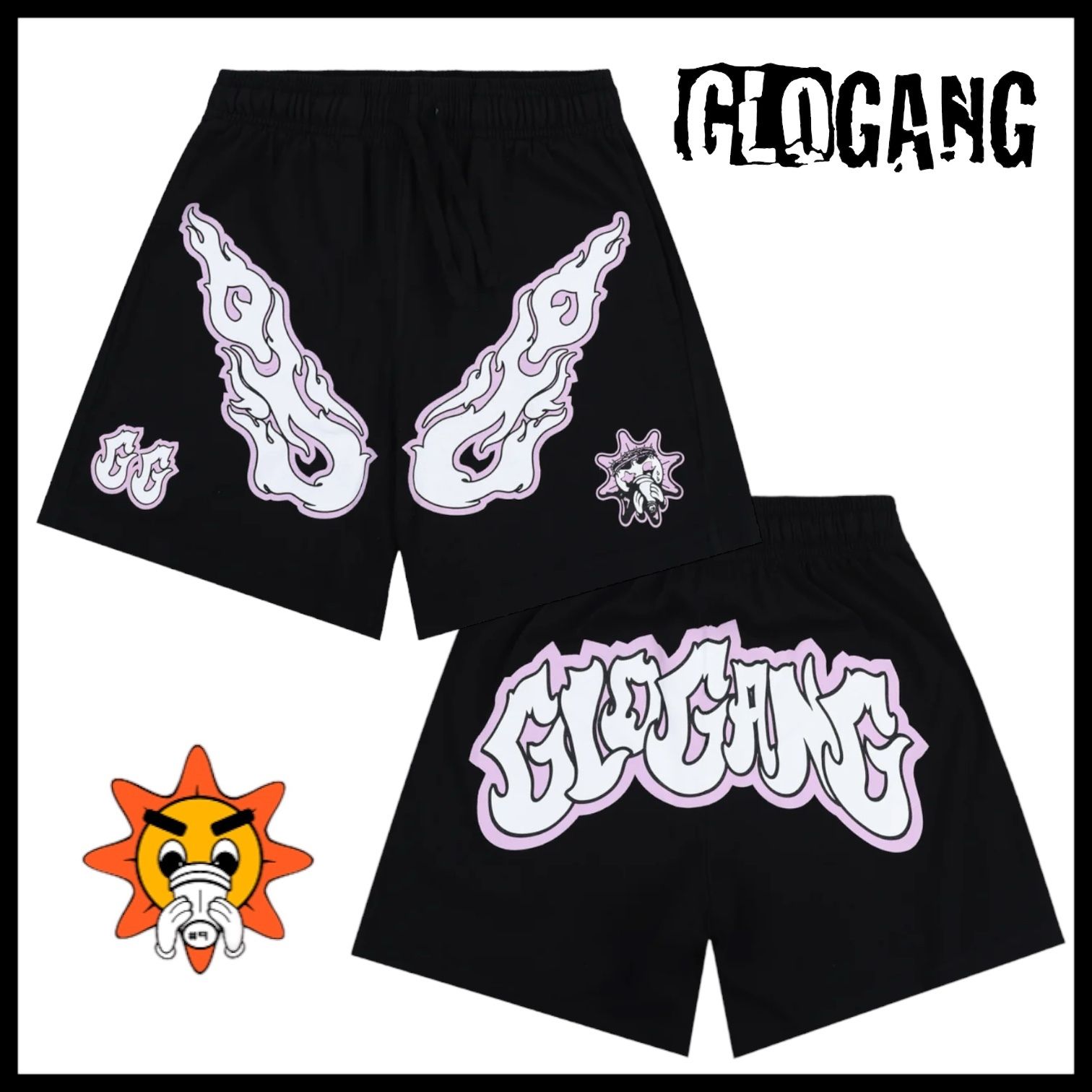 GLOGANG】☆Flaming Glo Shorts ☆ショーツ ☆送料/関税込
