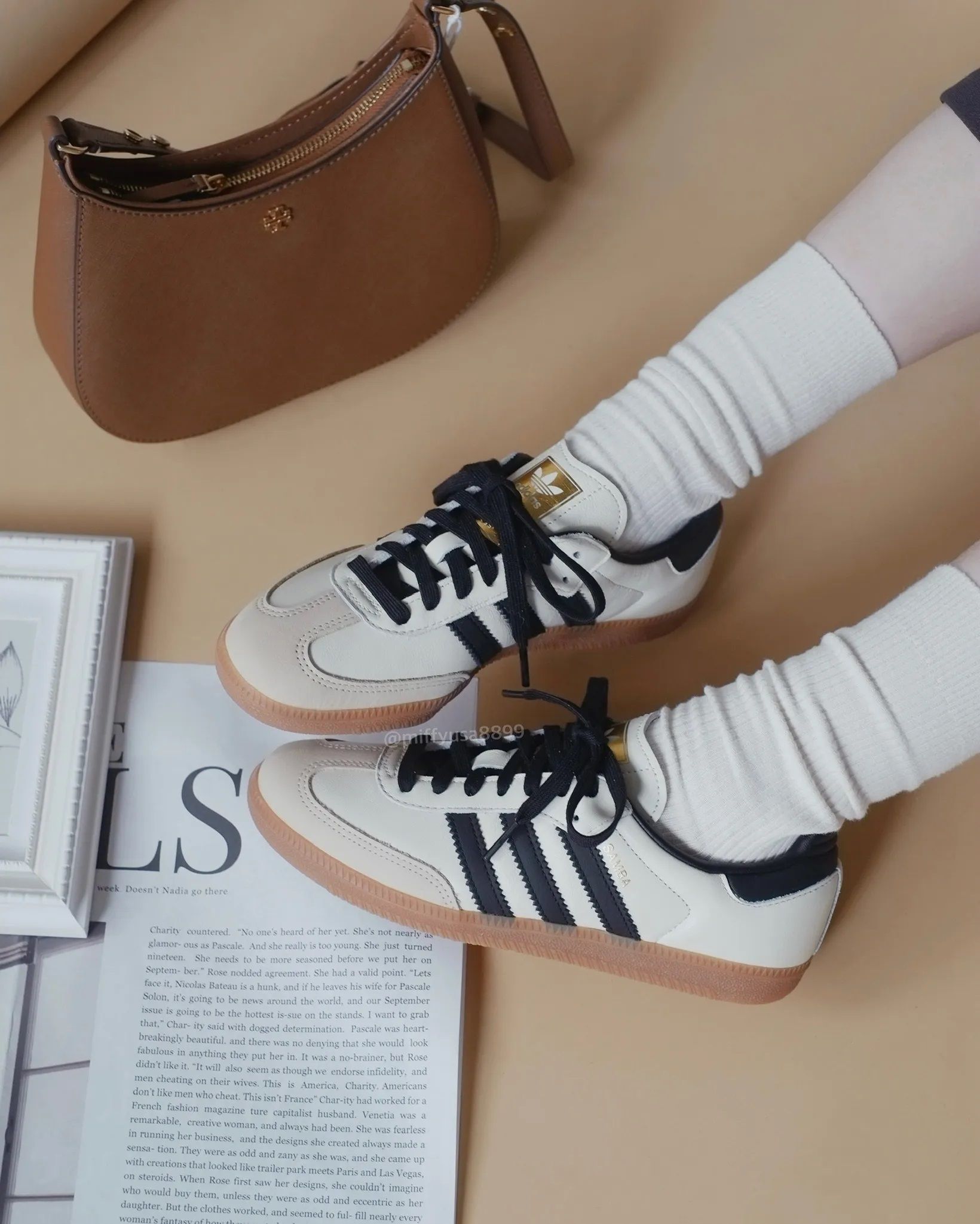 ☆送料・関税込☆【ADIDAS】SAMBA OG☆CREAM WHITE CORE BLACK