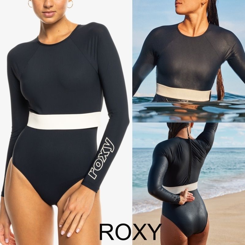 ROXY／ロキシー】ラッシュガード スーツ ワンピース (S) - メルカリ