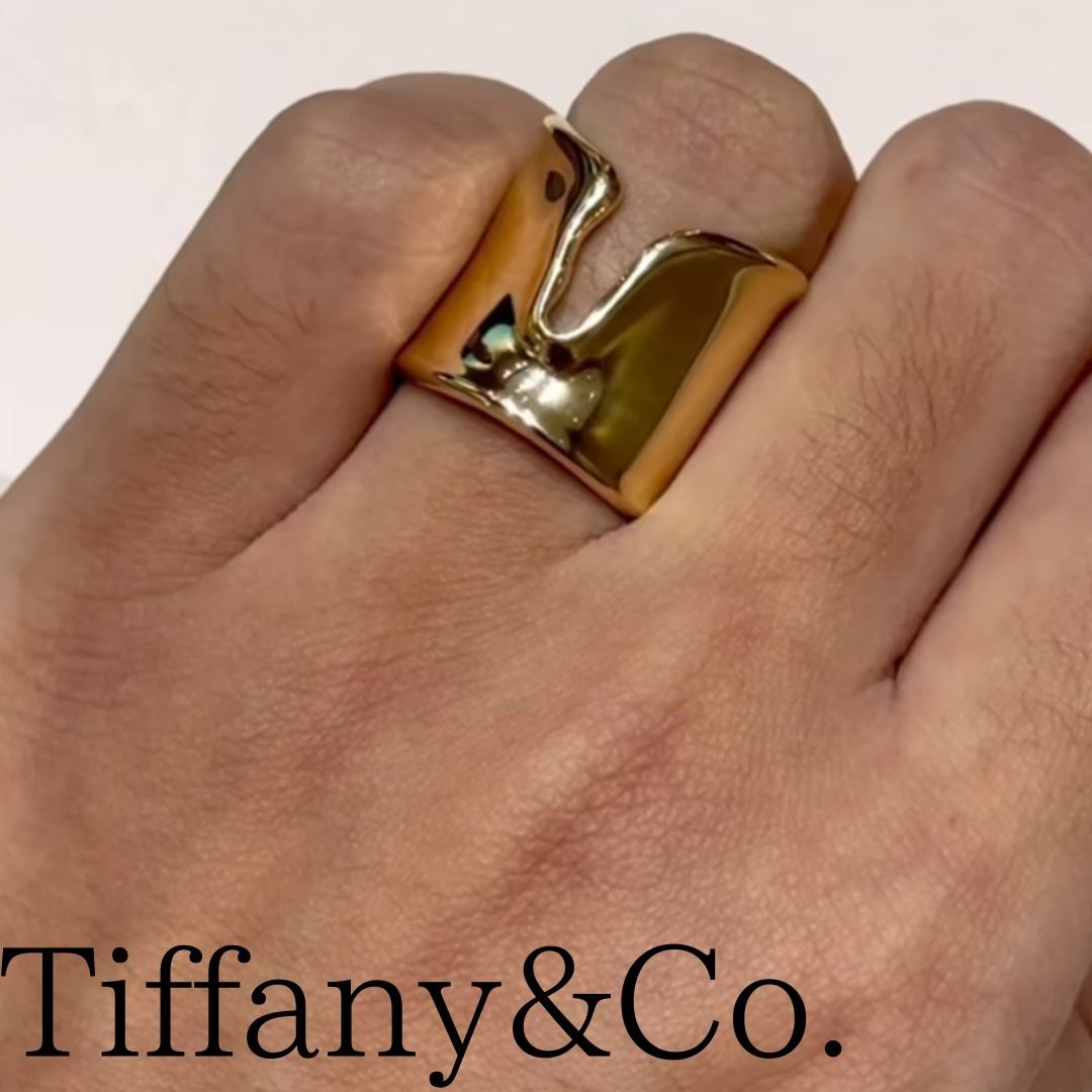 □Tiffany&Co.□スプリットリングイエローゴールド unisex