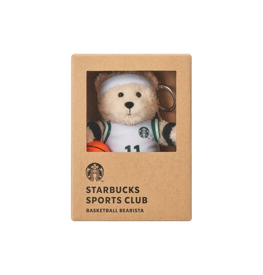 韓国スタバ☆Starbucks Basketball Bearista Keychain