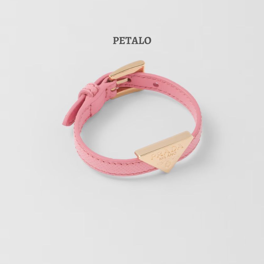 PRADA プラダ ブレスレット 1IB404 R2Z メンズ レザー 上腕