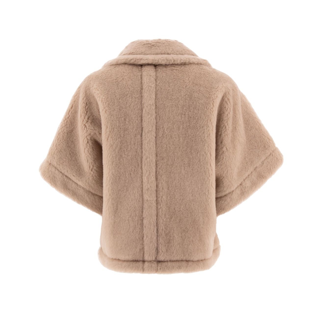 Max Mara New Terzo テディベア ショート ケープ コート Max Mara New Terzo テディベア ショート ケープ コート (Max