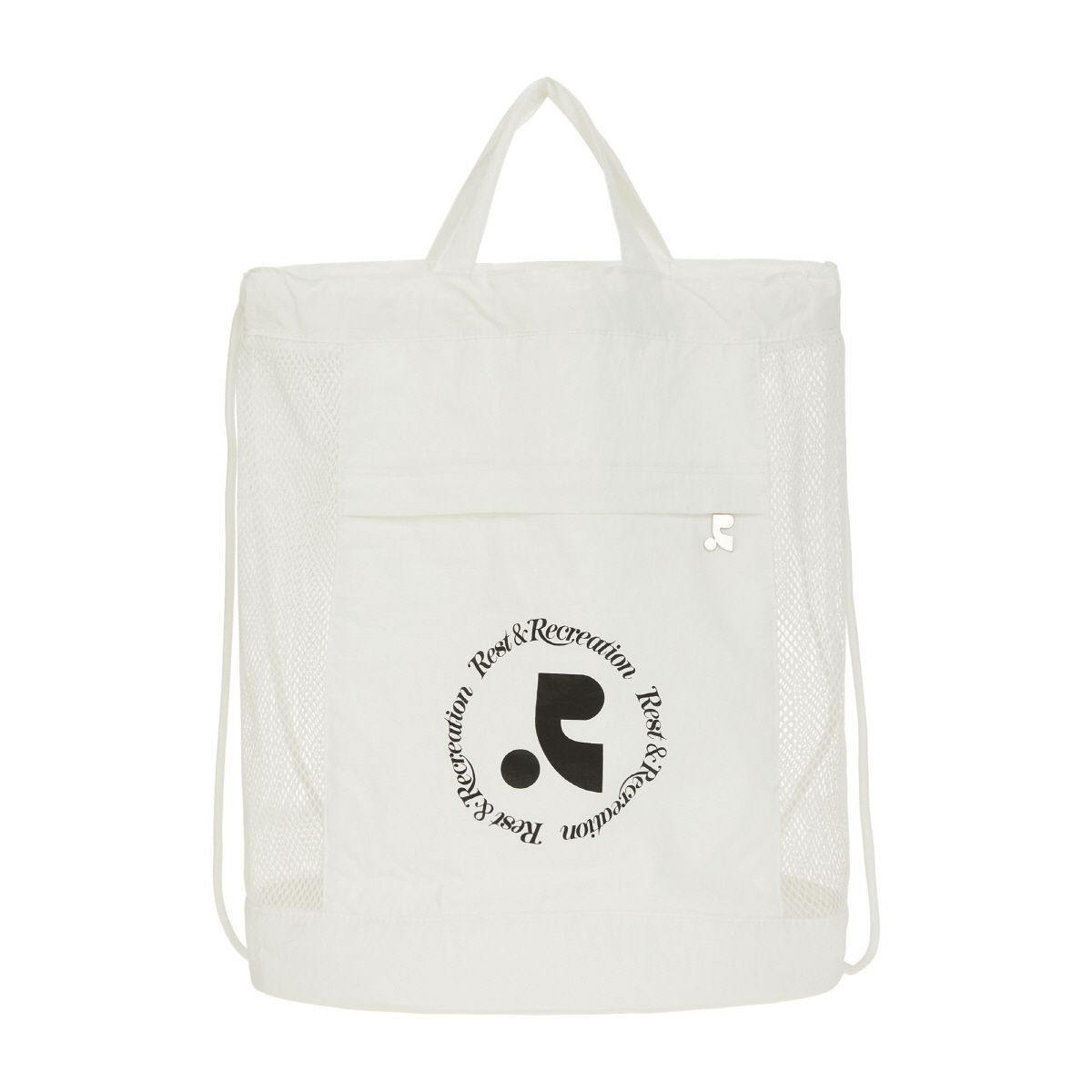 [REST&RECREATION] LOGO MESH バックパック ★新作★韓国★人気 org.jpg