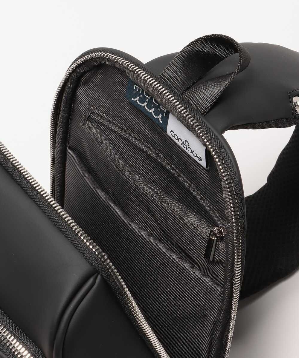 MUTA MARINE ショルダーバッグ ブラック レザー 2way - メルカリ