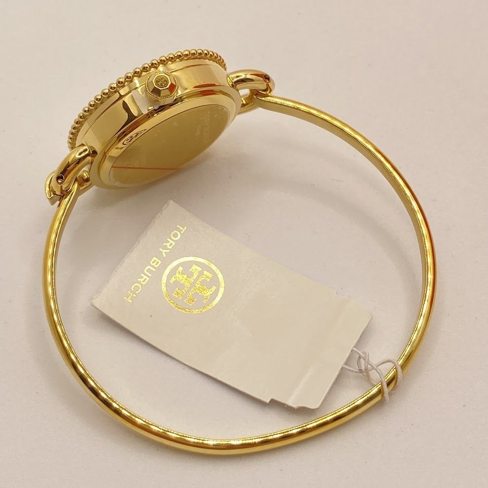 TORY BURCH Miller Gold-Tone Stainless Bangle Watch TBW6015