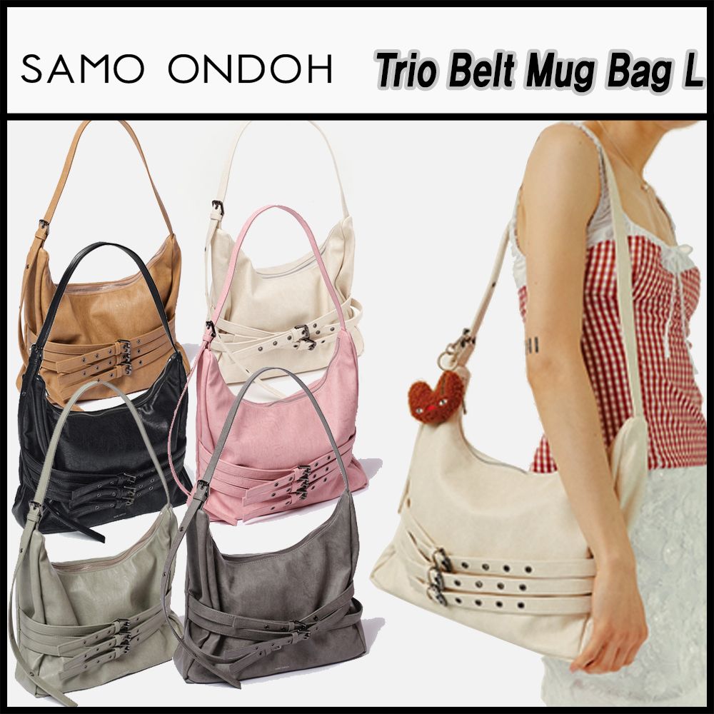 ☆SAMO ONDOH☆ trio belt mug bag L 韓国発 ショルダーバッグ ☆SAMO ONDOH☆Trio Belt Mug Bag L☆送料・関税込☆ (SAMO