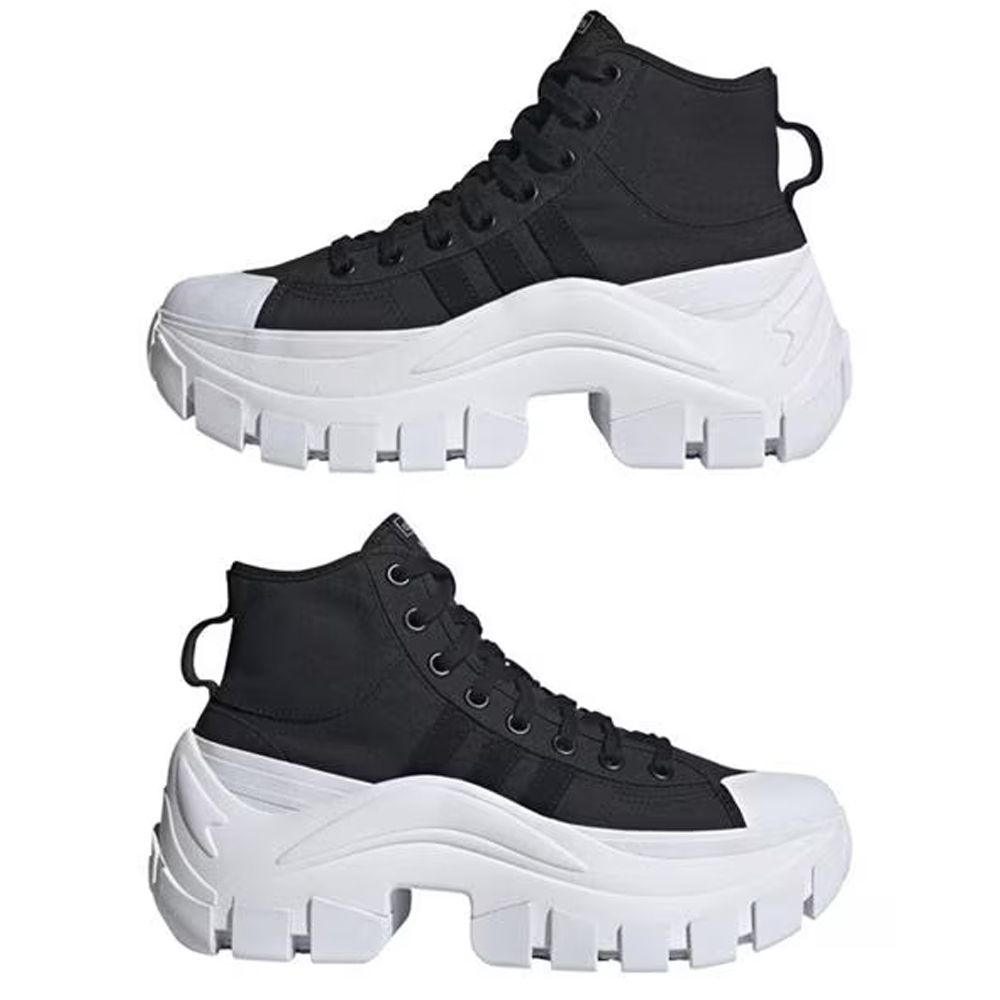 【稀少・新品】adidas NIZZA HI XY22 厚底 完売モデル 新品adidas☆NIZZA HIGH XY22 厚底ハイカットスニーカ 靴