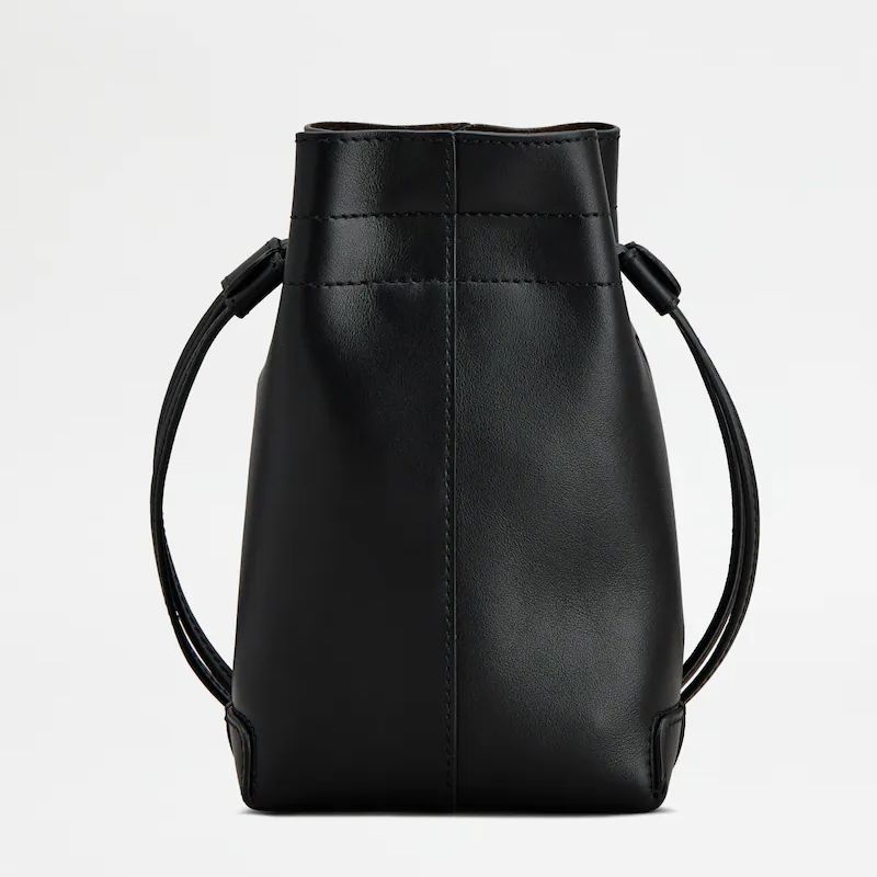 国内直営**TOD'S**Di バッグ レザー ドローストリング マイクロ