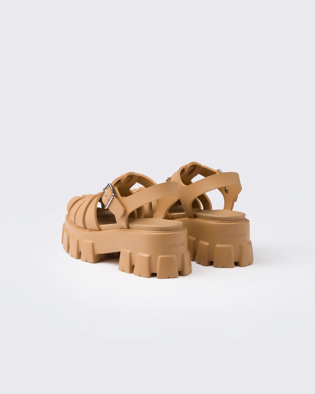 PRADA | Rubber Monolith sandals 1X853M_3LKK_F0346_F_DD55