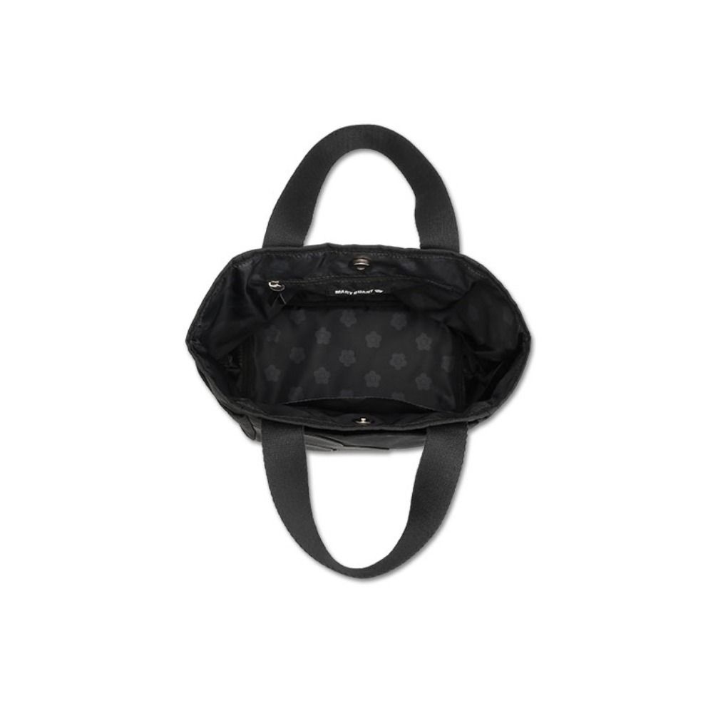 MARY QUANT デイジーシンプルポケット ミニトート 普段使いに◎ MARY QUANT デイジーシンプルポケット ミニトート 普段使いに