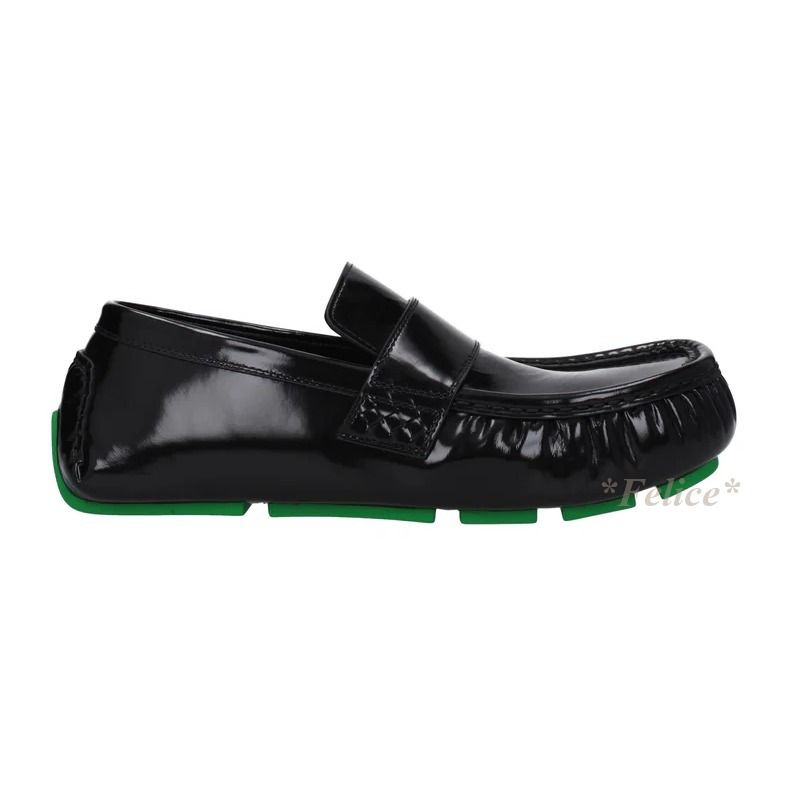 ボッテガヴェネタ Bottega Veneta Driver With Knot Loafers Bottega Veneta Astaire Metallic Knot Leather Loafers
