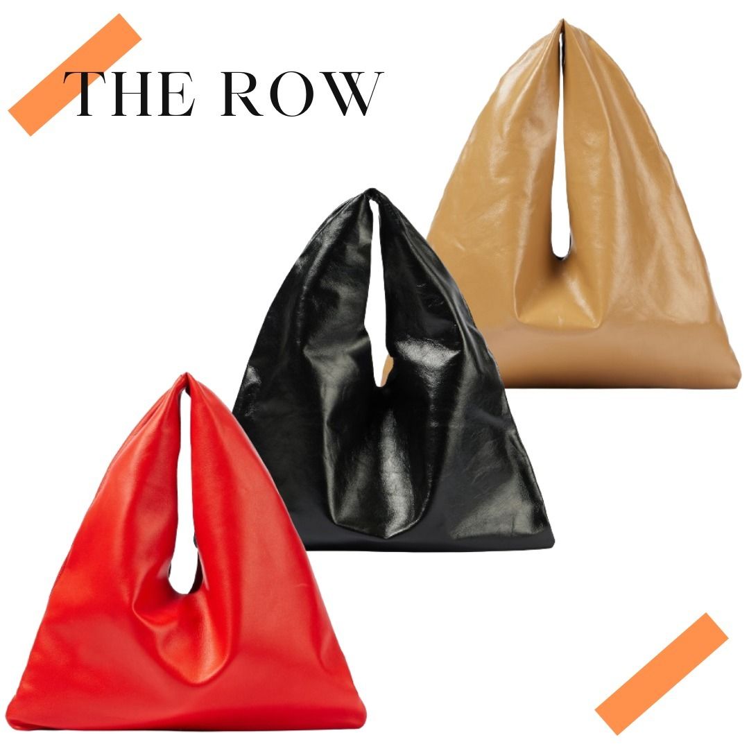 【The Row】Bindle レザー トートバッグ small【送料関税込】 Bindle Three Bag Brown in Leather – The Row