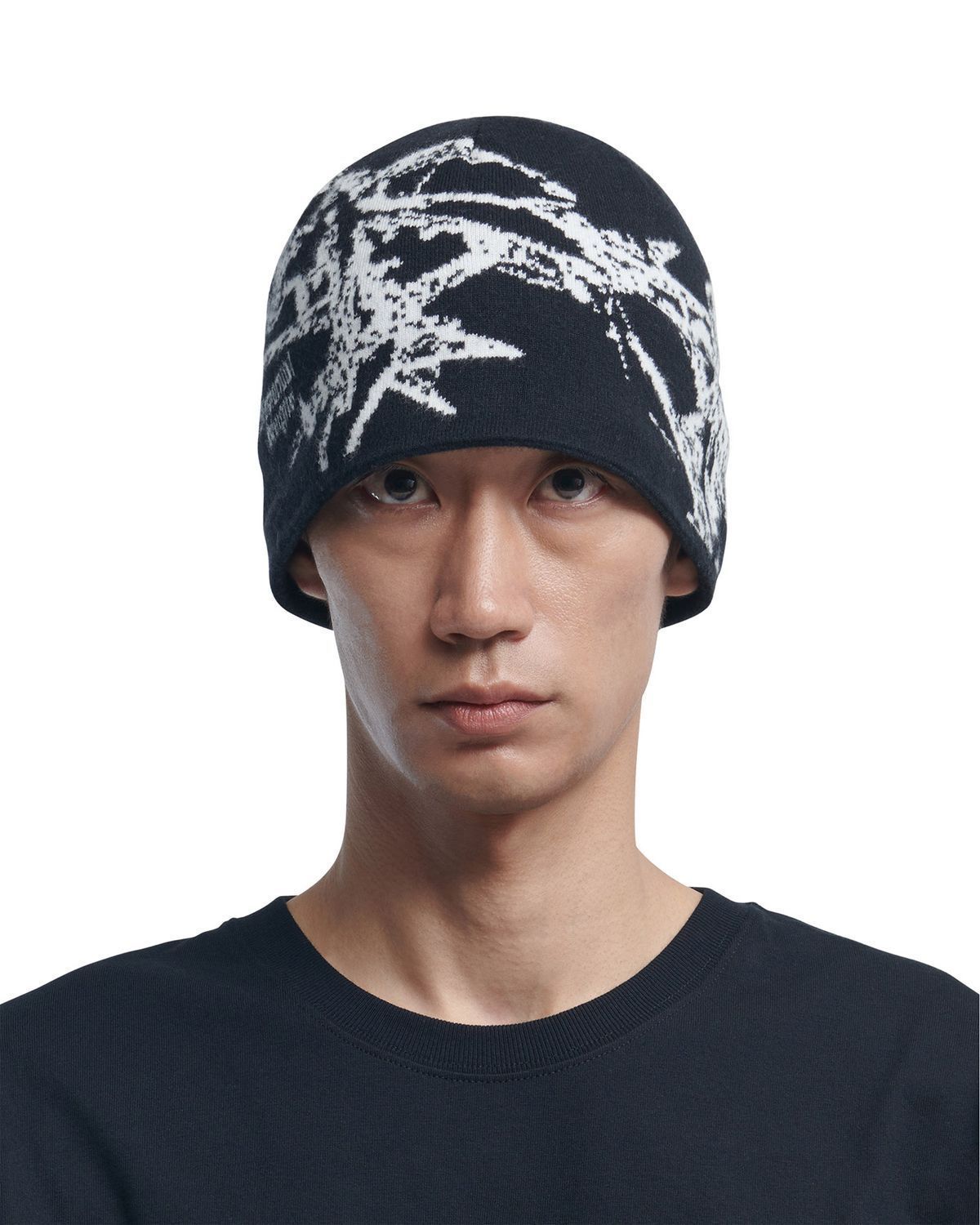 NOMANUAL] GRAPHIC JACQUARD BEANIE /追跡付 (NOMANUAL/ニット