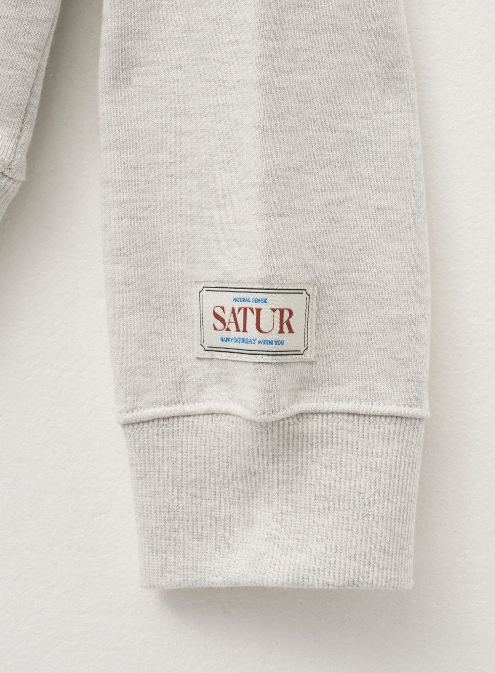 SATUR]Classic Logo Basic スウェットシャツ☆新作・24AW