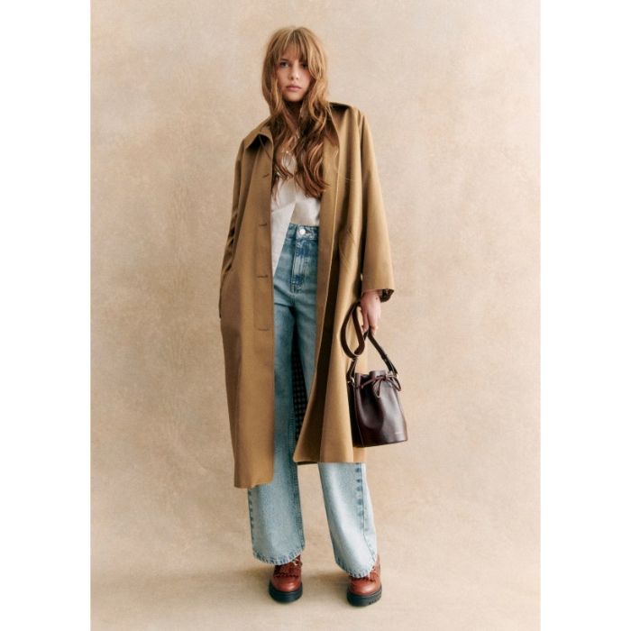 セザンヌ◇SEZANE◇Clyde オーバーサイズトレンチコート (SEZANE