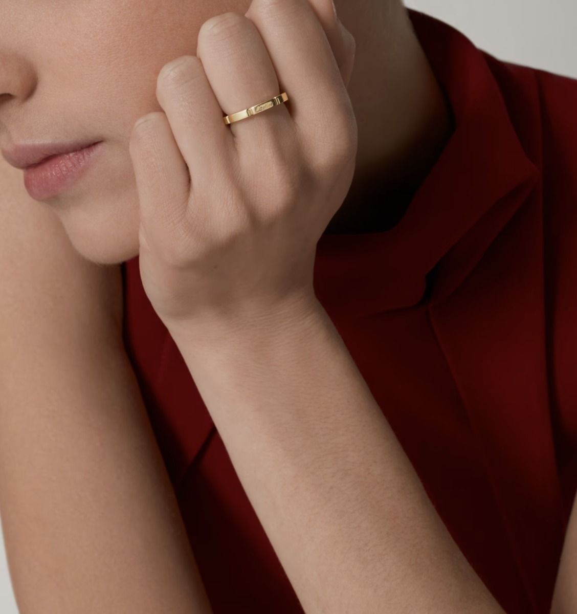 CARTIER】マイヨン パンテール ウェディング リング (Cartier