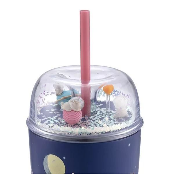 台湾スタバ■宇宙珈琲師TOGOコールドカップタンブラーStarbucks 台湾スターバックス コールドカップ うさぎ 宇宙飛行士 星 16oz