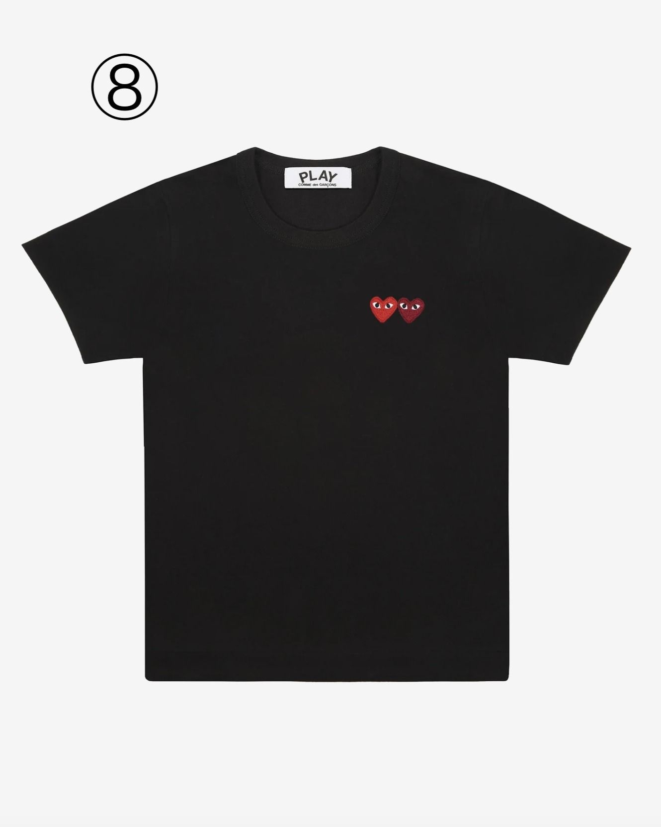 tricot COMMEdesGARCONS トレーナー カットソー 黒 ロゴ